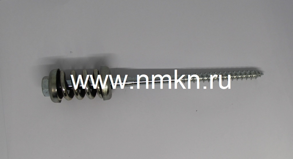 пружинный болт 10х200 (с монтажной шайбой и оцинкованной пружиной) в интернет-магазине НМК