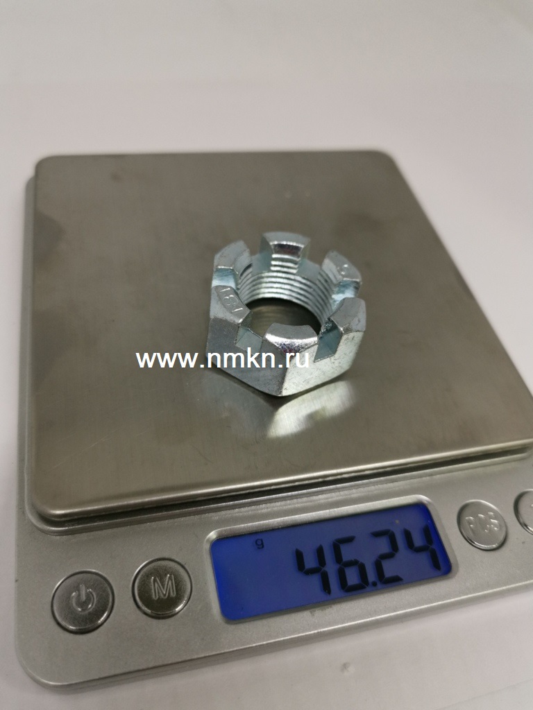 гайка 251015 п29 м20х1,5 прорезная к рулевого шарнира соболь в интернет-магазине НМК